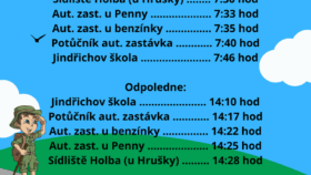Školní autobus do Jindřichova