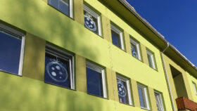 Zimní výzdoba školy-2025-2